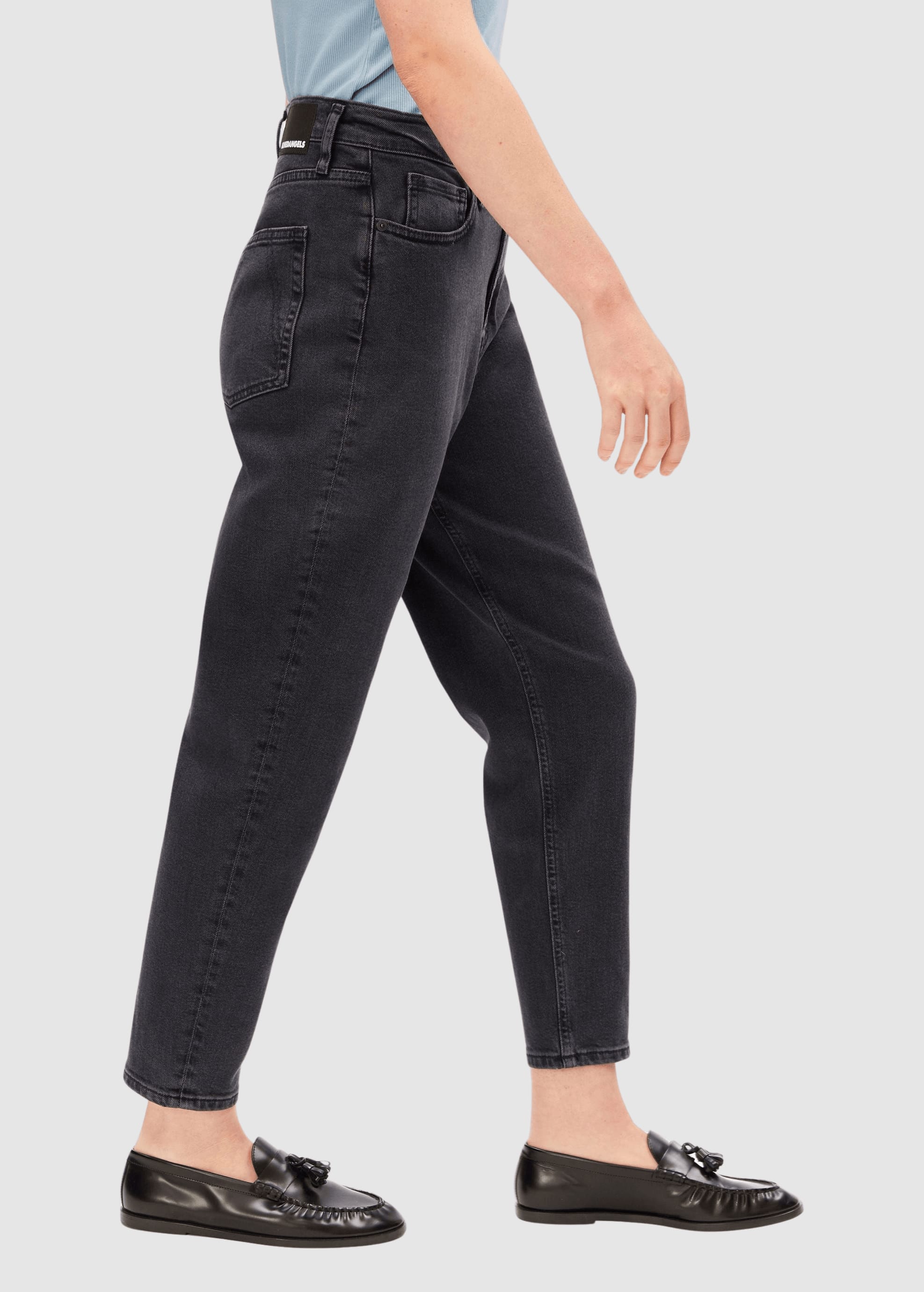 Mairaa High Waist Mom Jean Ebony Mairaa High Waist Mom Jean Ebony