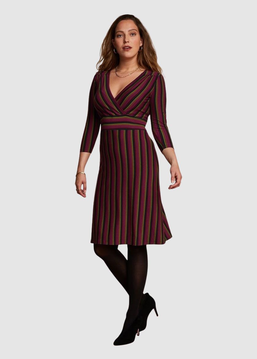 Cecil Dress Prosecco Stripe Cecil Dress Prosecco Stripe