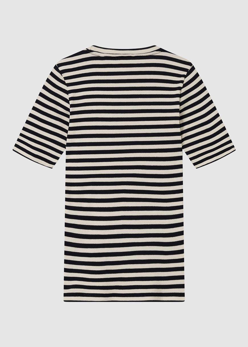 Striped Rib T-Shirt Striped Rib T-Shirt