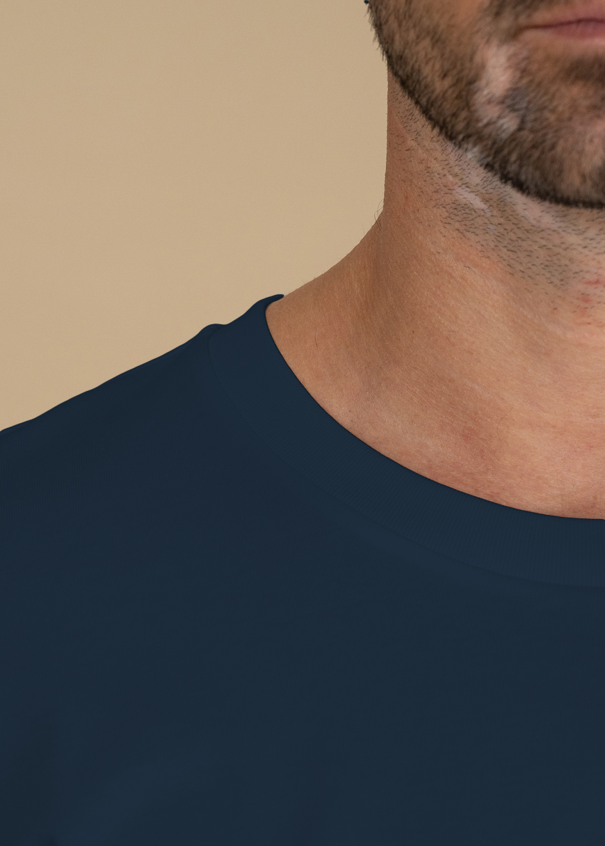 Classic T-Shirt Man 3er Pack French Navy