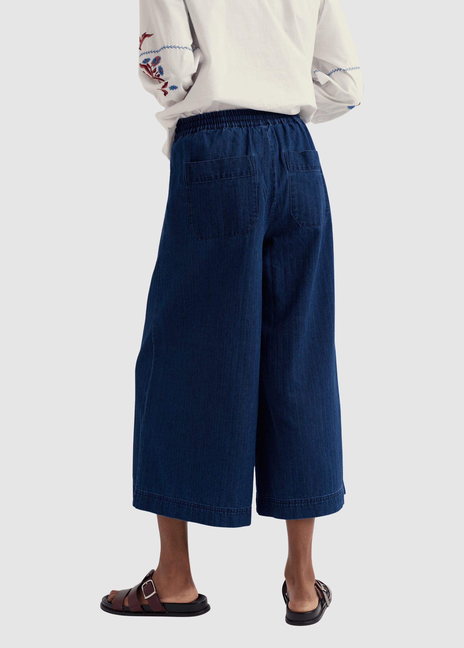 Eskelli Culotte Mid Wash Eskelli Culotte Mid Wash