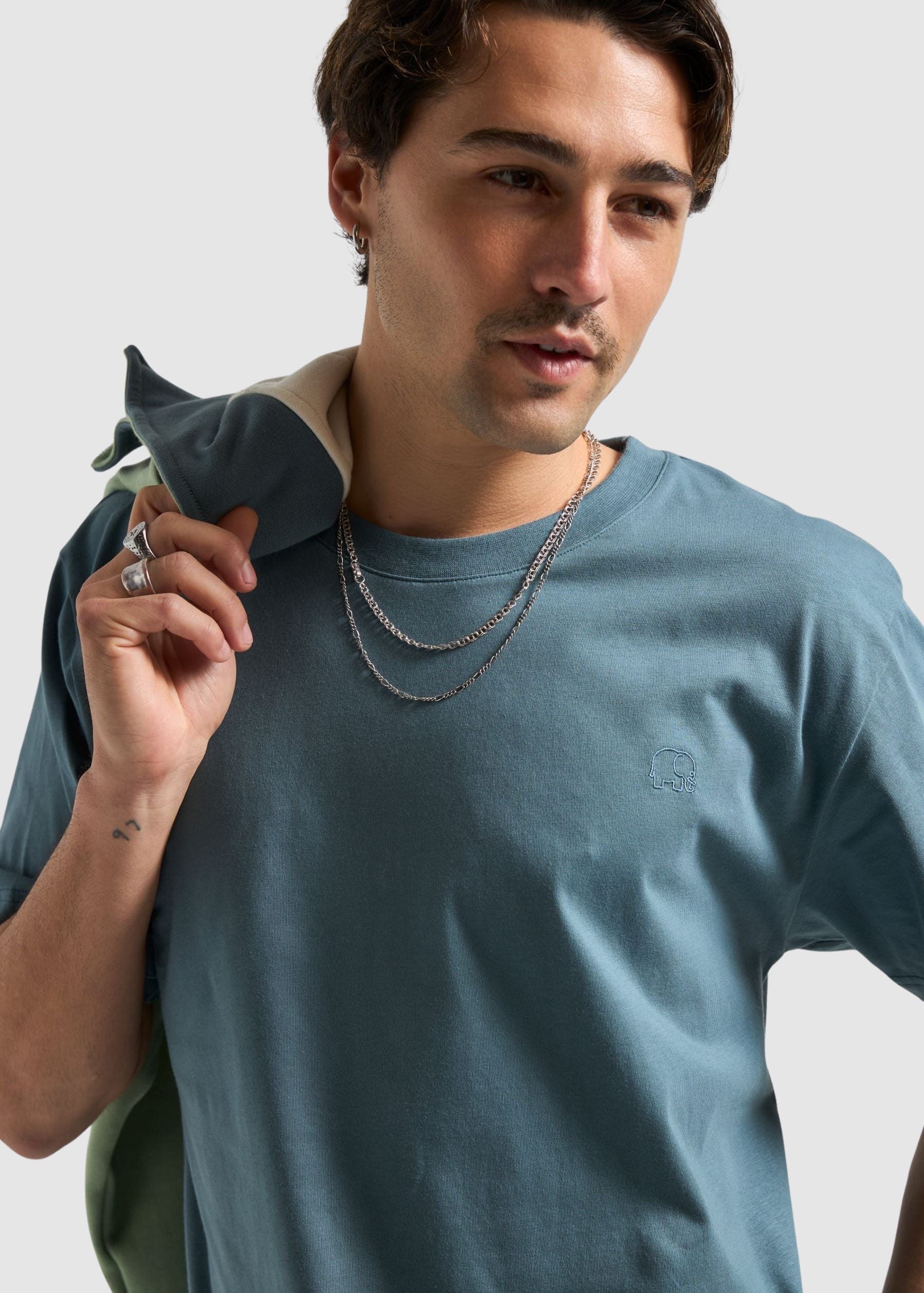 Essential T-Shirt Deep Spruce Green