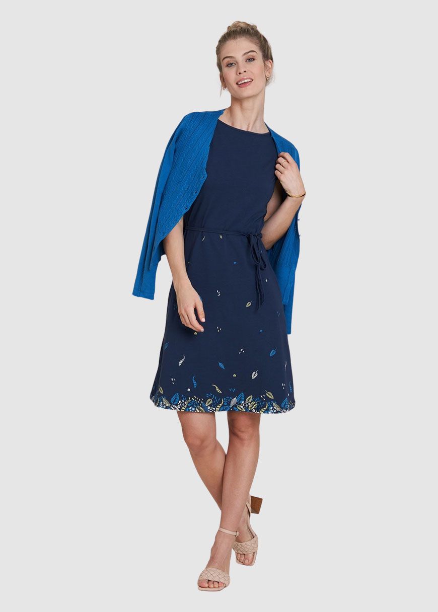 Tailliertes Jersey Kleid Tailliertes Jersey Kleid