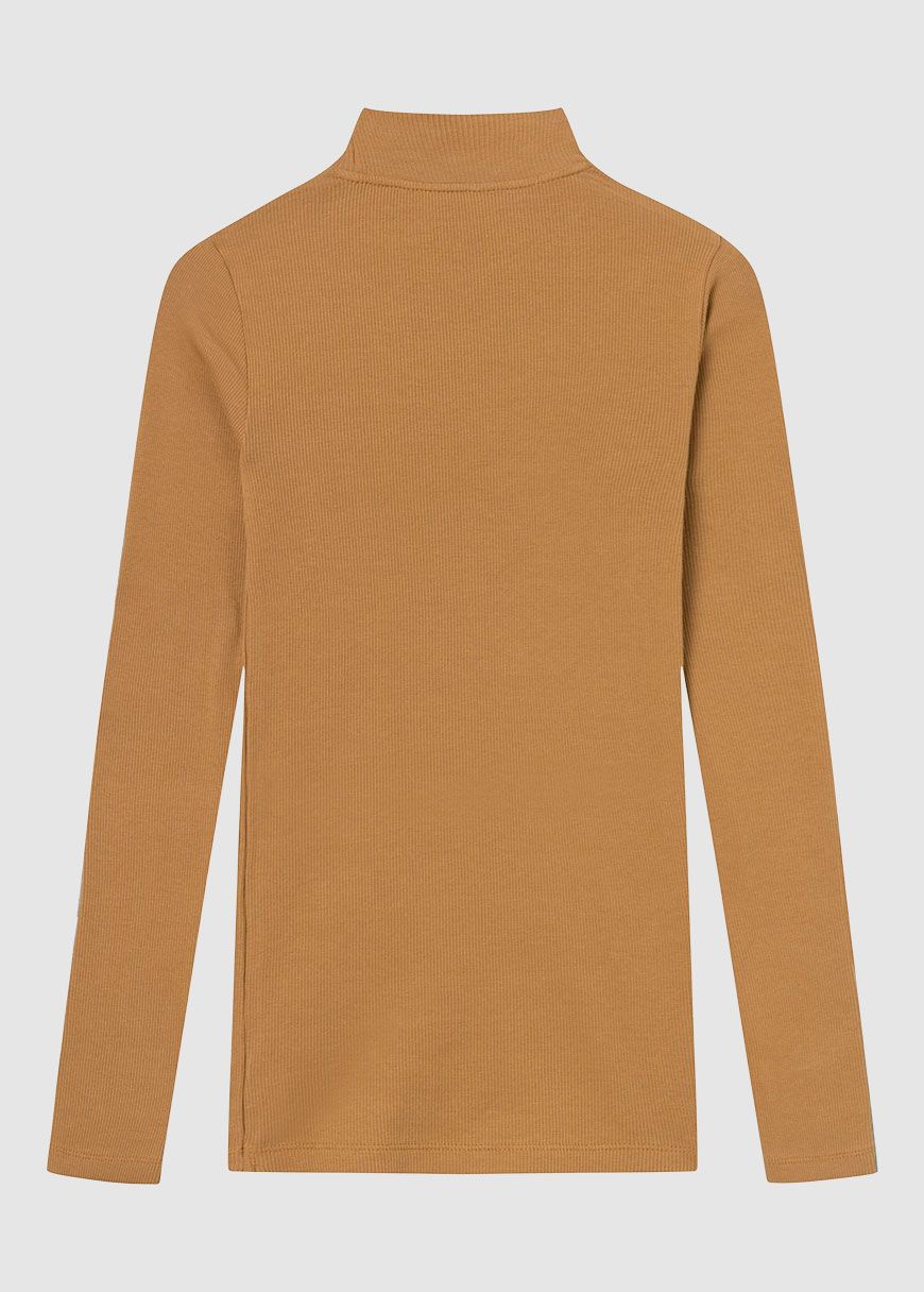 Rib High Neck Long Sleeve Rib High Neck Long Sleeve