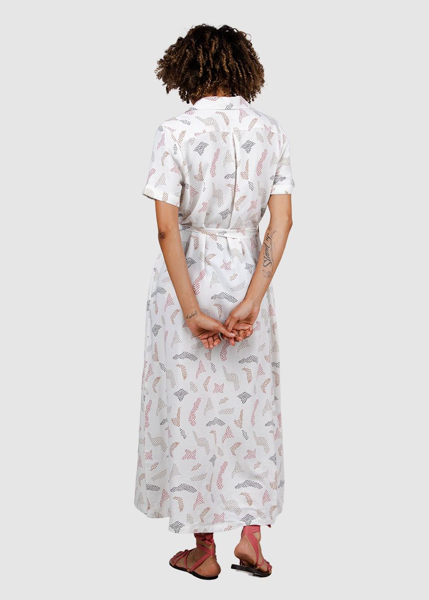 Maria Long Dress Ecru Maria Long Dress Ecru