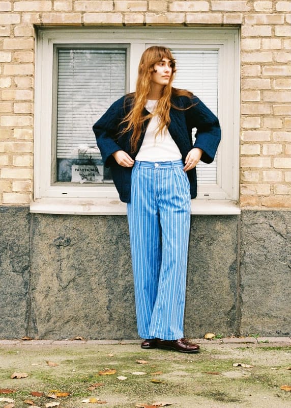 Gullan Pants Striped