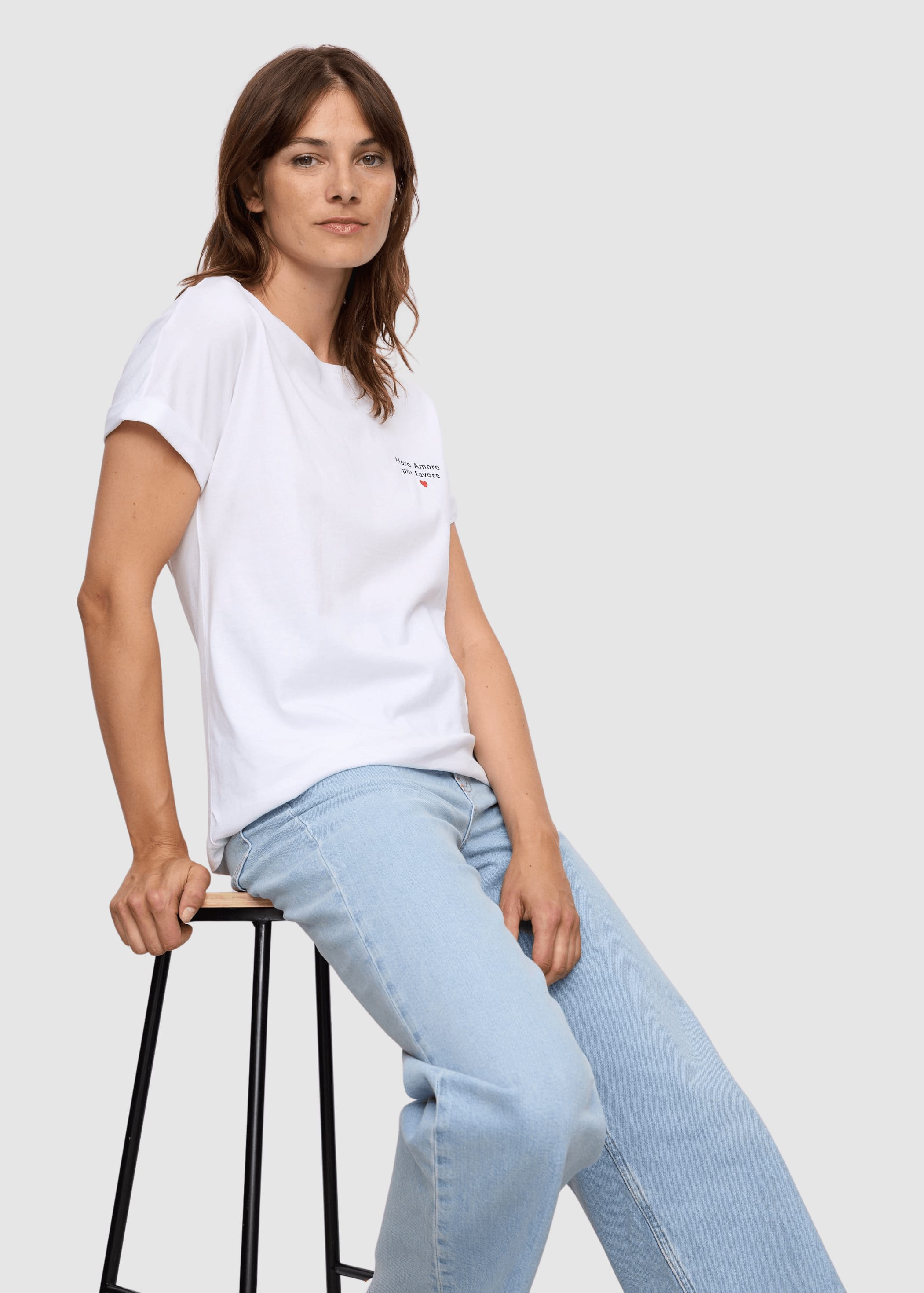 T-Shirt Cayenne More Amore White