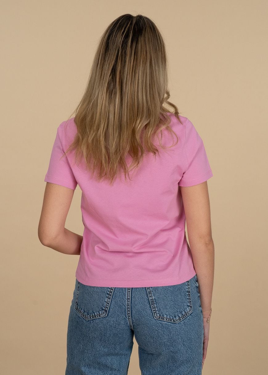 Classic T-Shirt Woman Bubble Pink