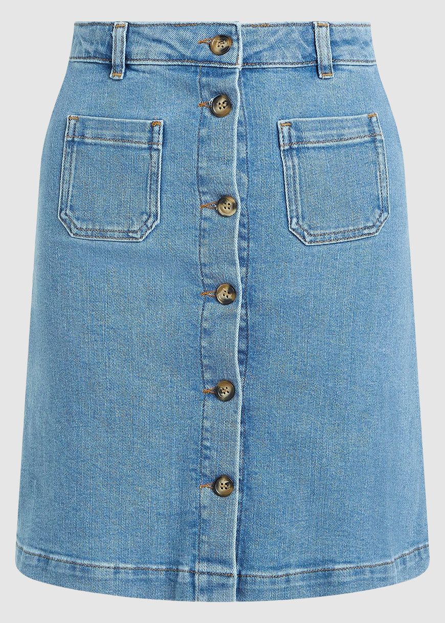 Mary Skirt Strata Denim Mary Skirt Strata Denim
