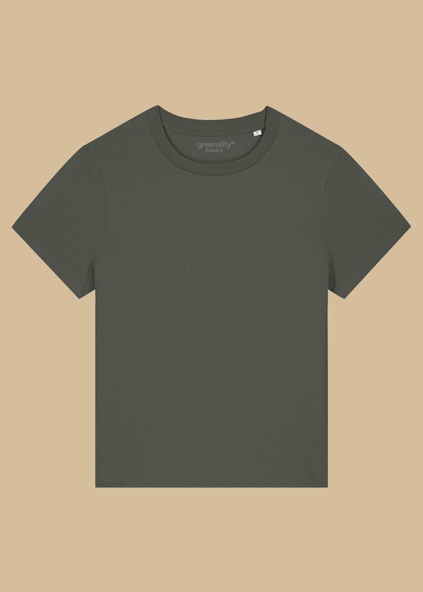 Classic T-Shirt Woman Khaki