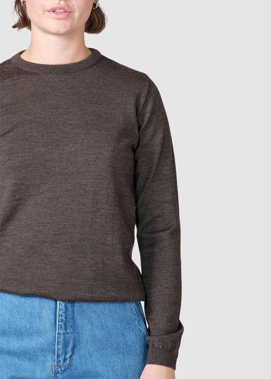 Womens Basic Merino Knit