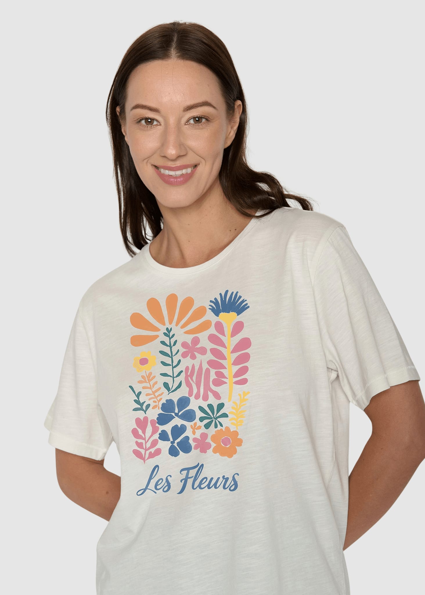 Les Fleurs Nova T-Shirt Moonstone
