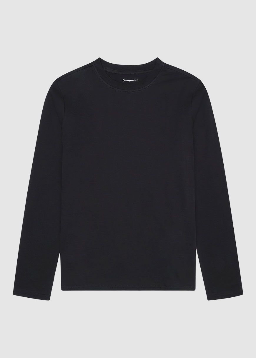 Basic Pima Cotton Long Sleeve T-Shirt
