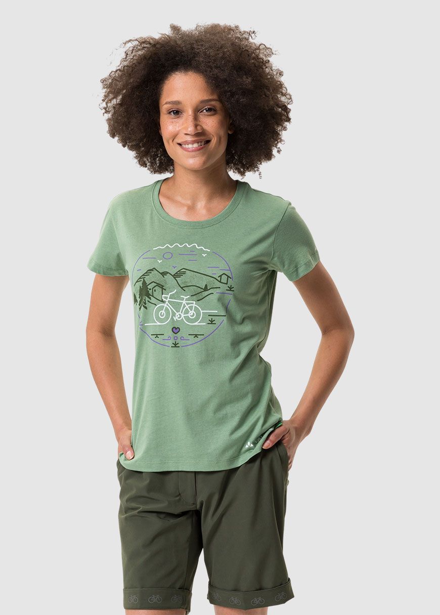 Wo Cyclist T-Shirt V Wo Cyclist T-Shirt V