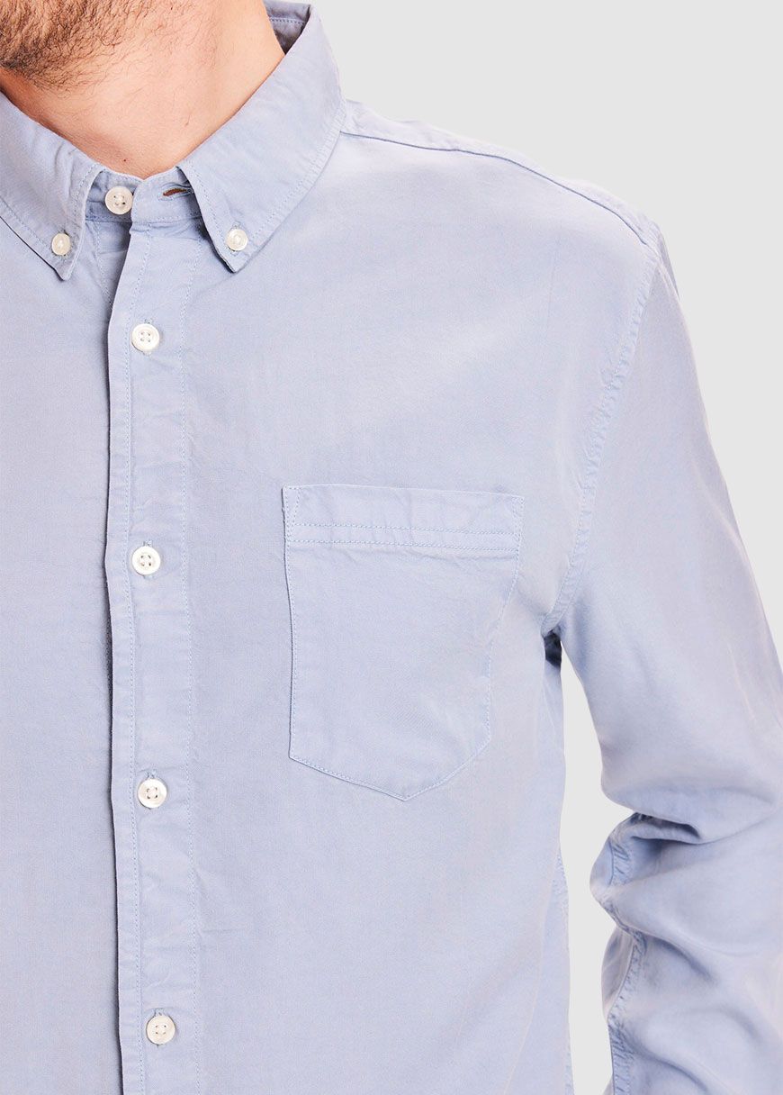 Larch Garment Dyed Button Down LS W Pipe Cf Larch Garment Dyed Button Down LS W Pipe Cf