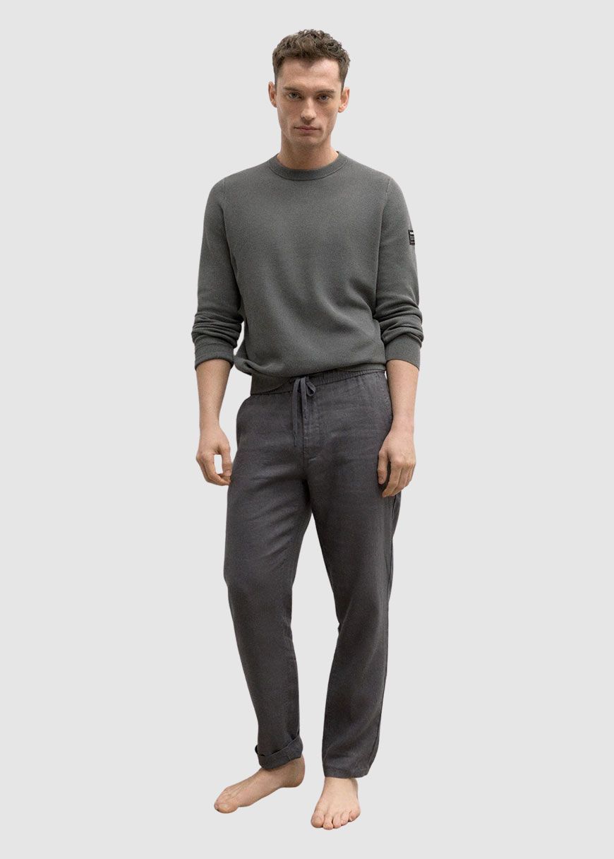 Ethicaalf Linen Pants Man Ethicaalf Linen Pants Man