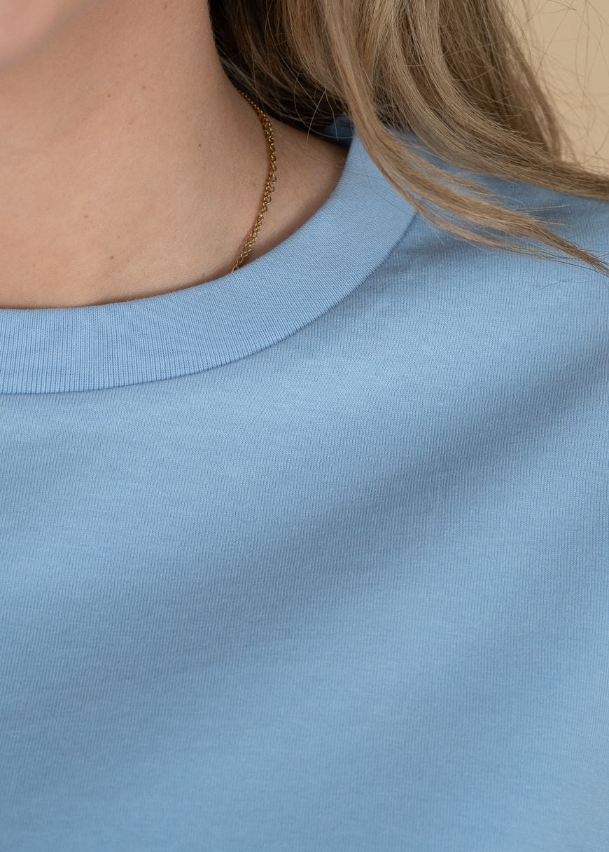 Classic T-Shirt Woman Blue Soul