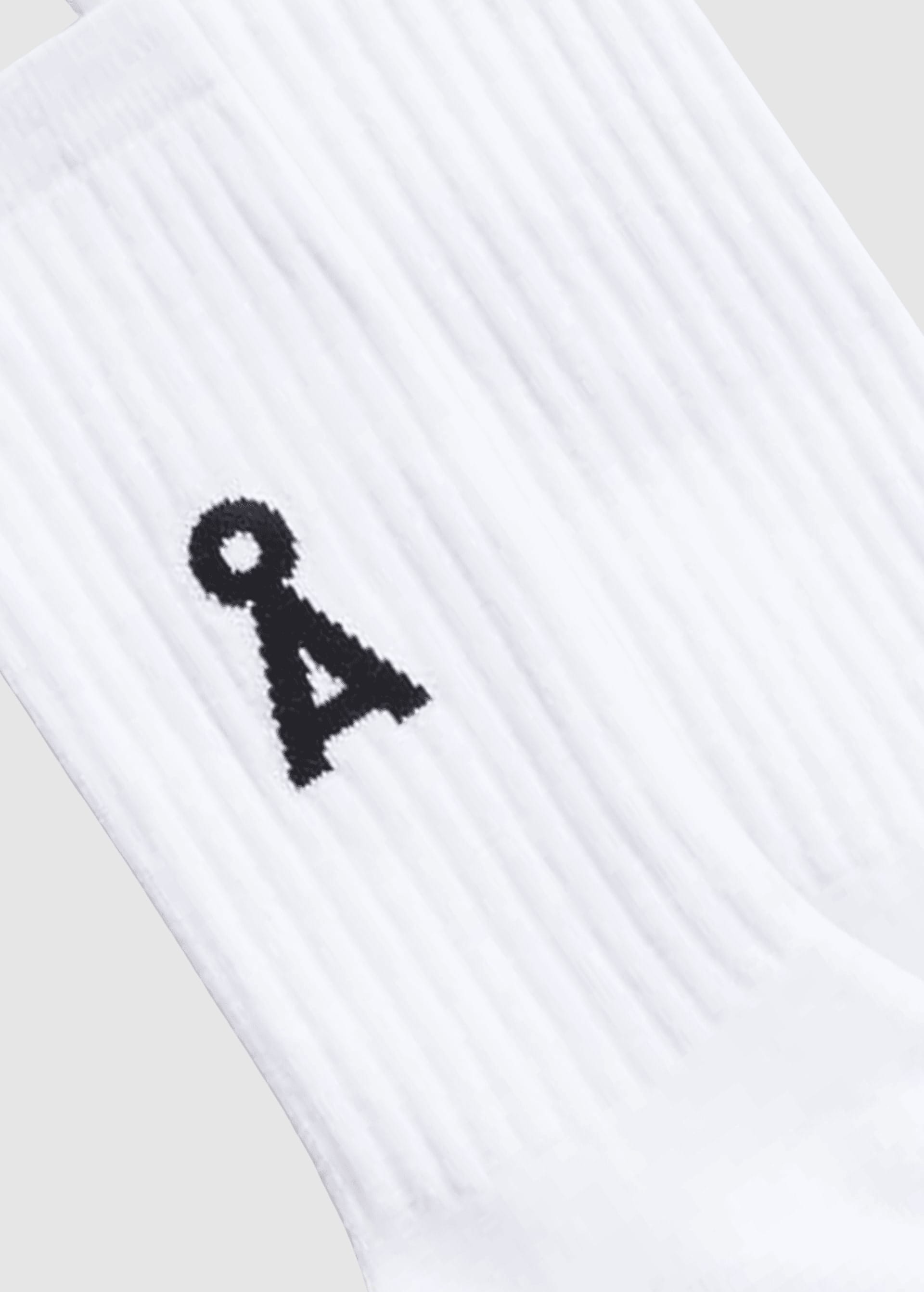 Saamus Bold Socks W White
