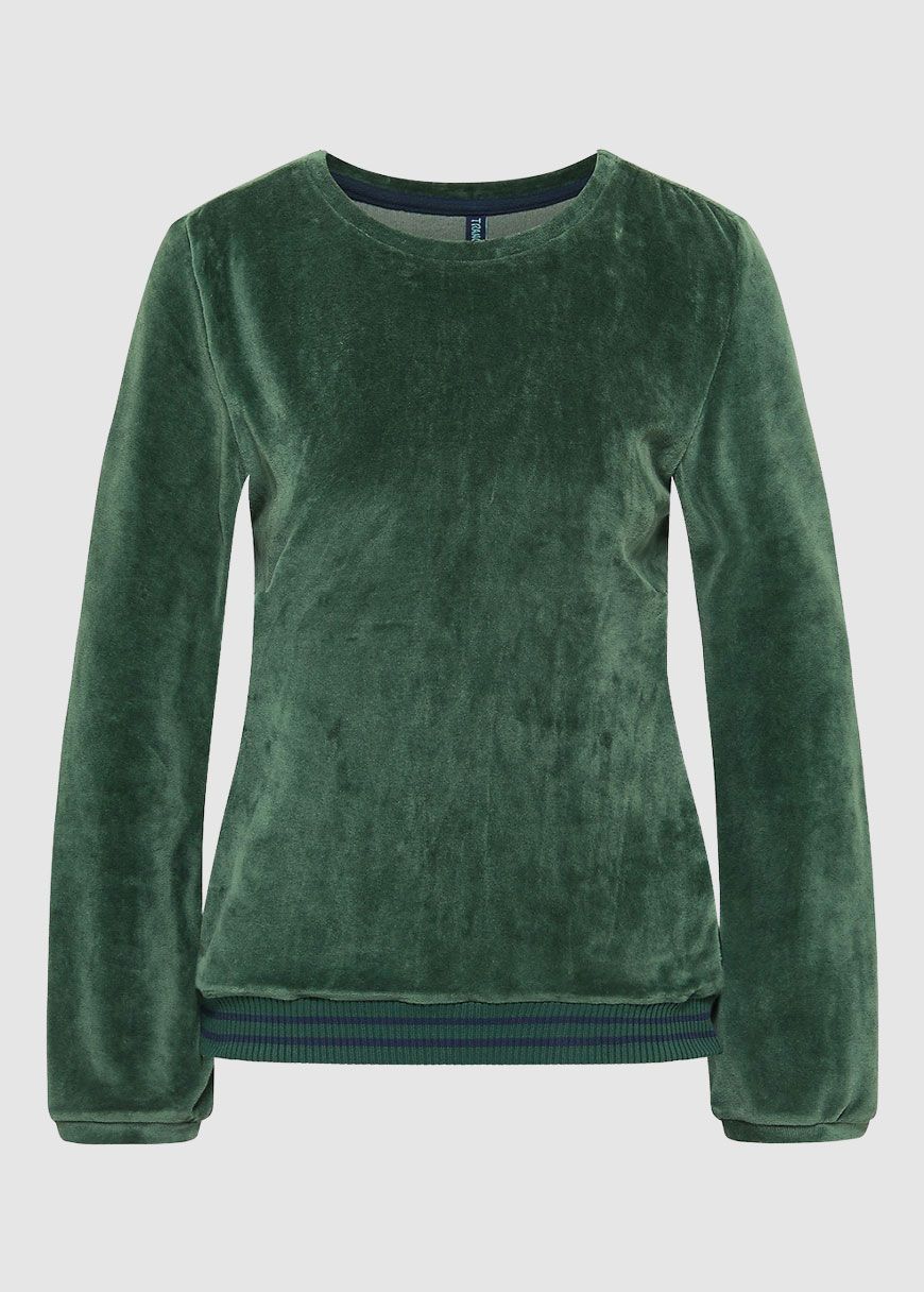 Taillierter Nicki-Pullover Taillierter Nicki-Pullover