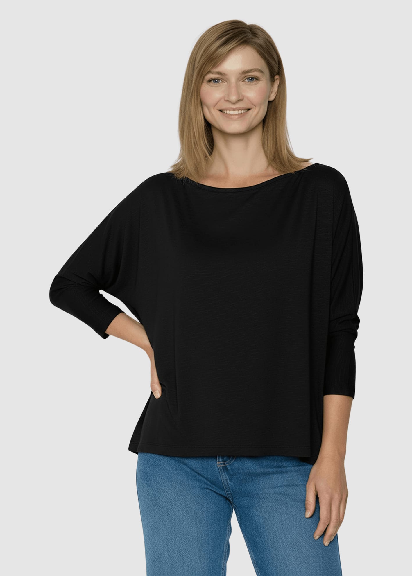 Basic Simper Longsleeve Black