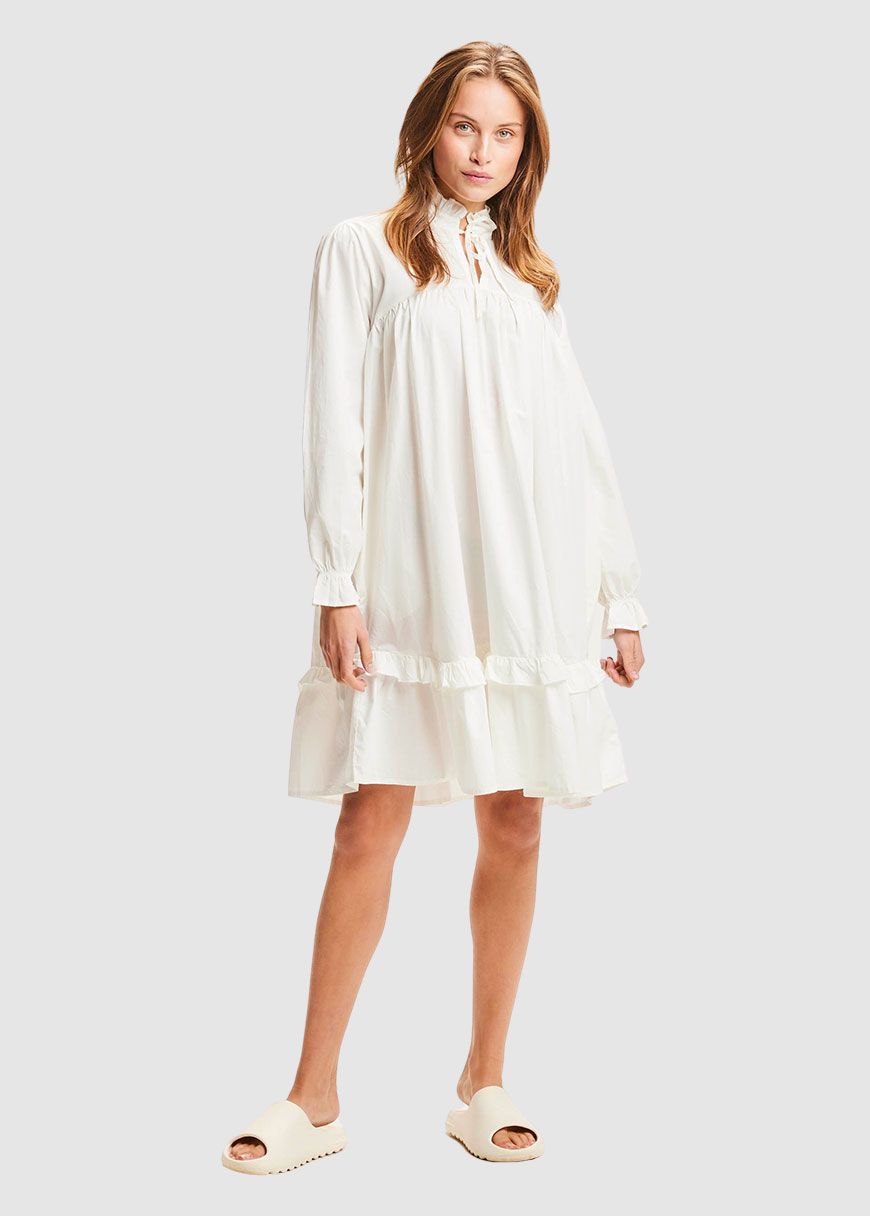 A-Shape Poplin Dress A-Shape Poplin Dress