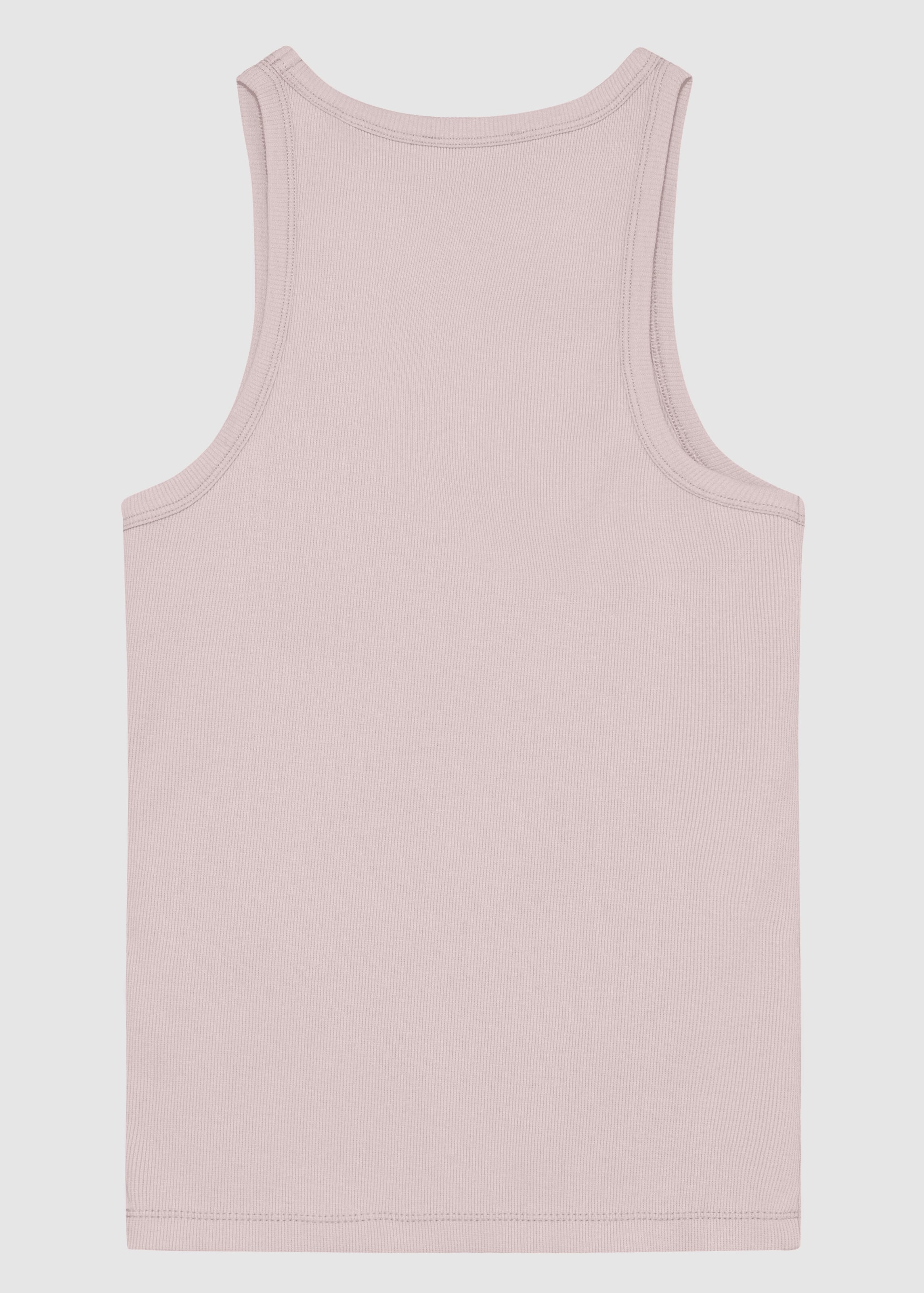 Rib Racer Top Pale Lilac