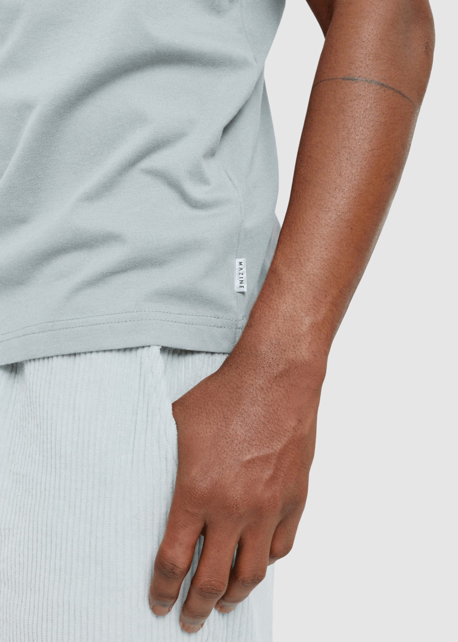 Chest Pocket T-Shirt Ice Blue Chest Pocket T-Shirt Ice Blue