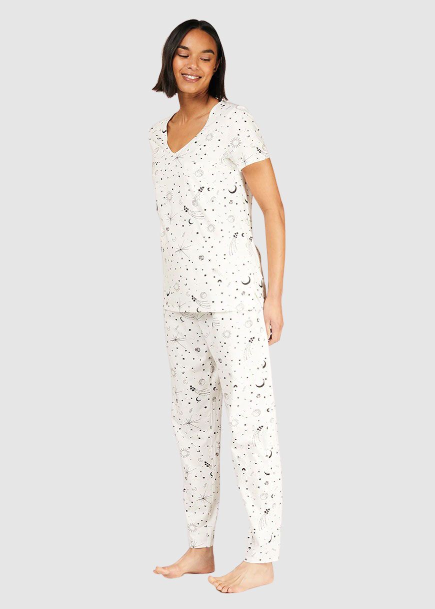 Stars Pyjama Tee Stars Pyjama Tee