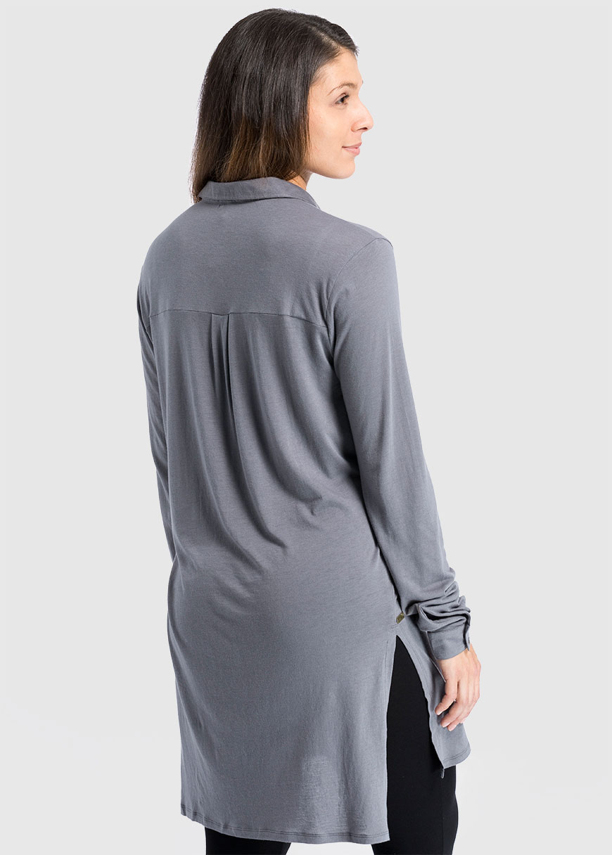 Long Blouse City Grey