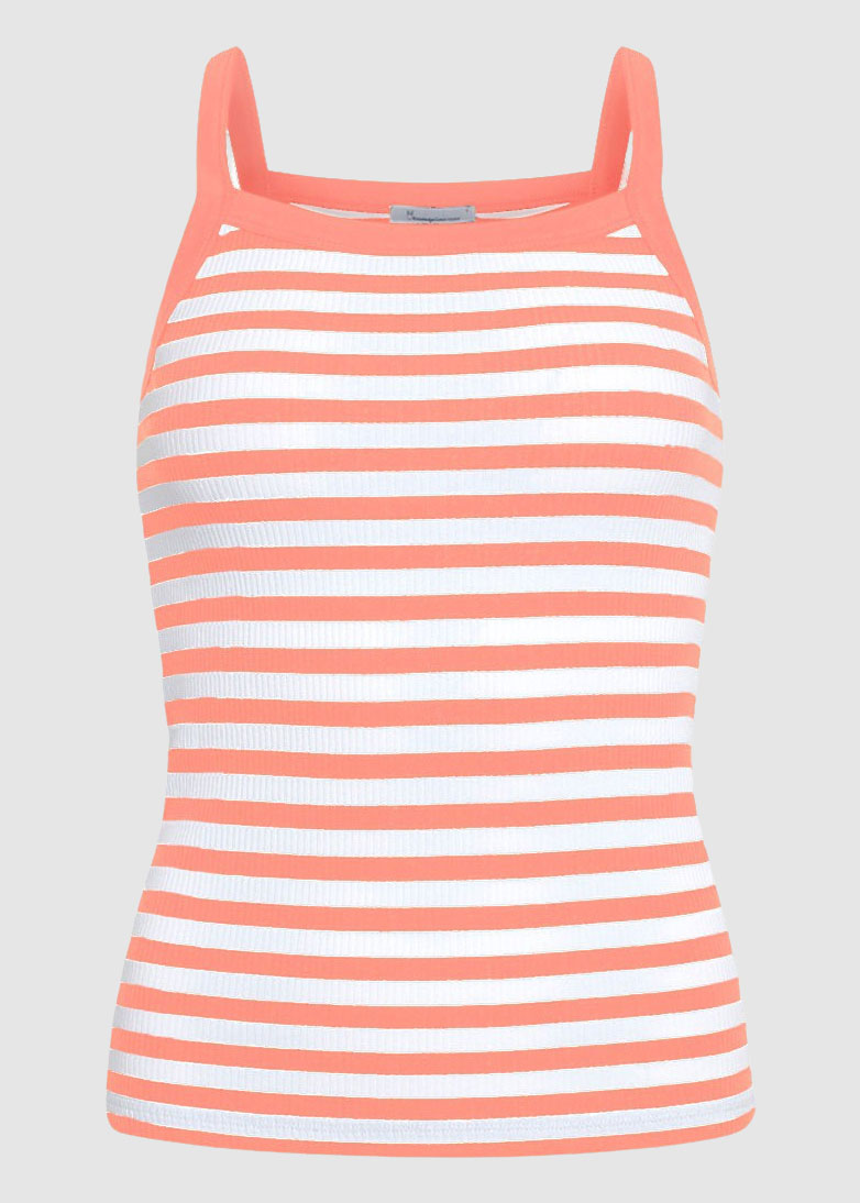 Rose Strap Top Striped Rose Strap Top Striped