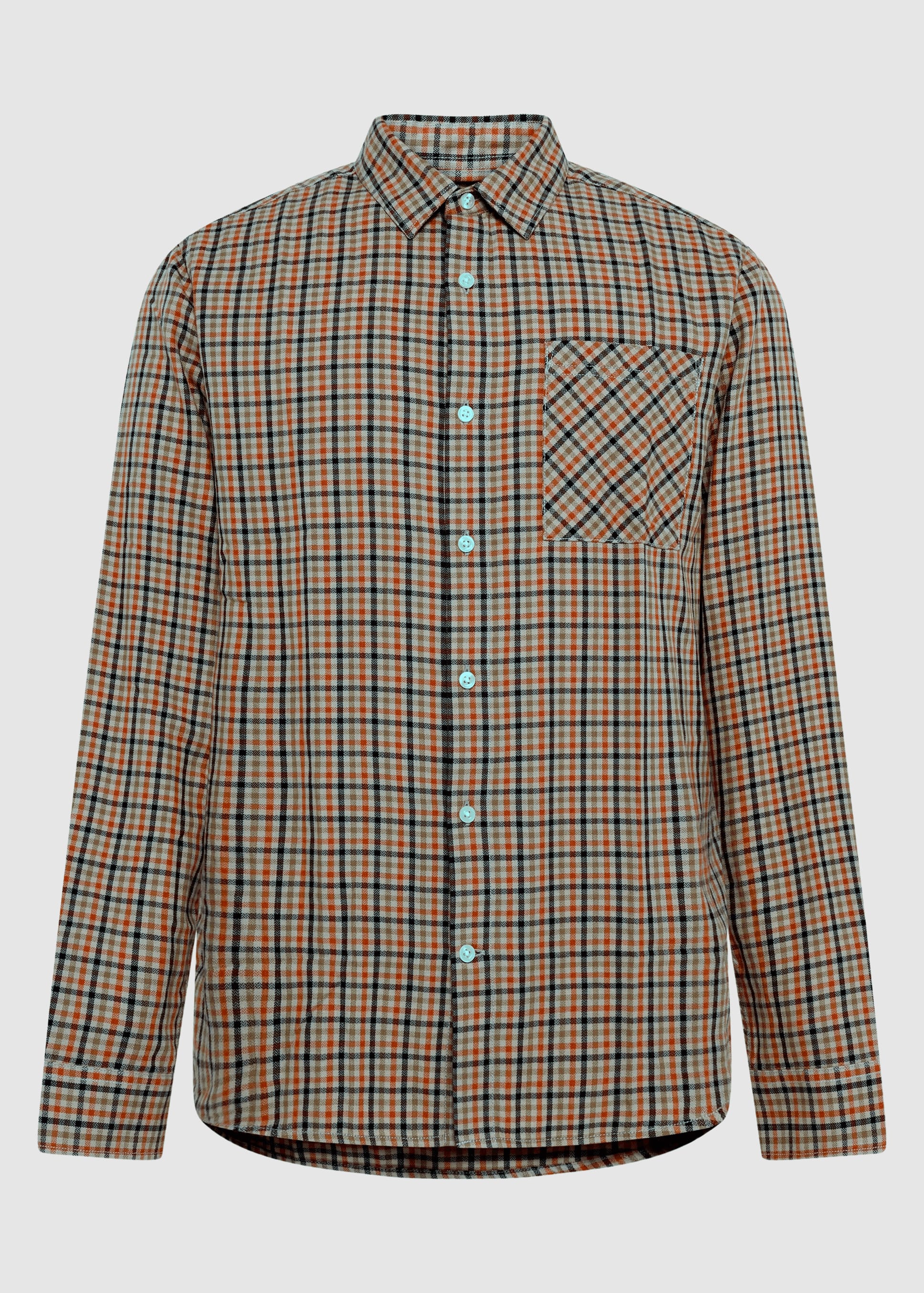 knowledge-cotton-apparel-dune-regular-check-shirt-multi-check-3.jpeg Dune Regular Check Shirt Multi Check