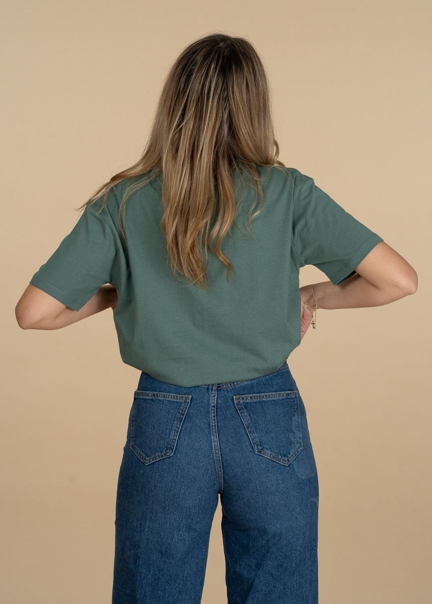 Oversized T-Shirt Woman Green Bay