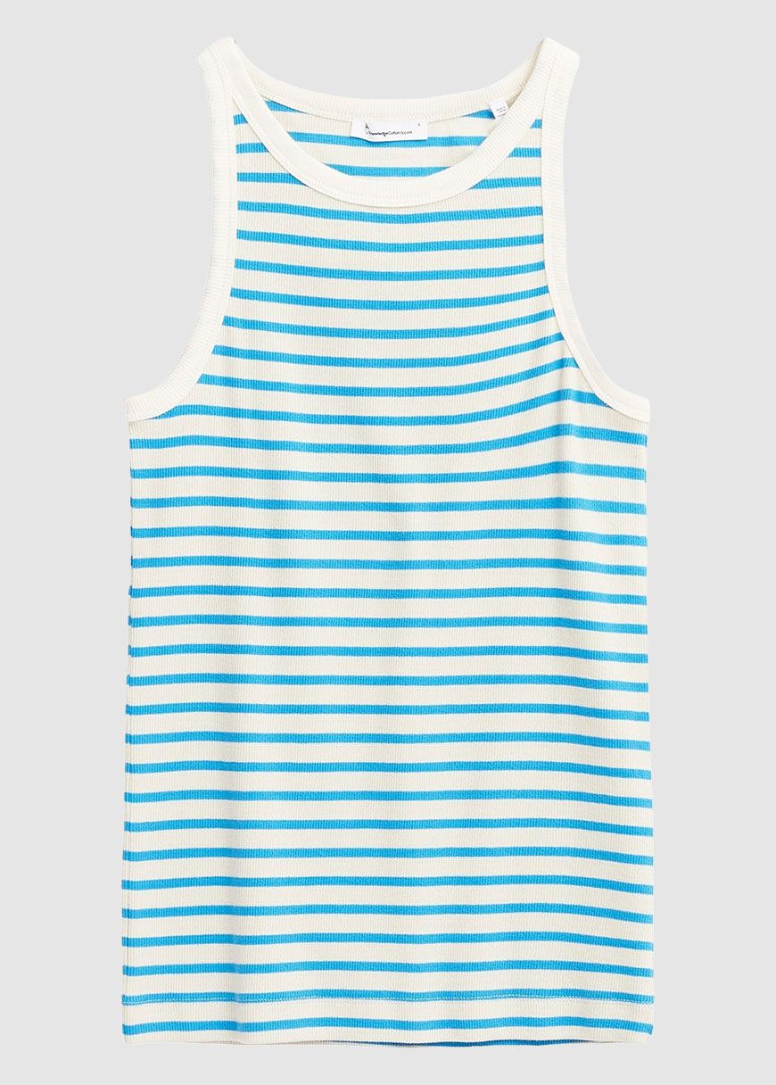 Striped Racer Rib Top