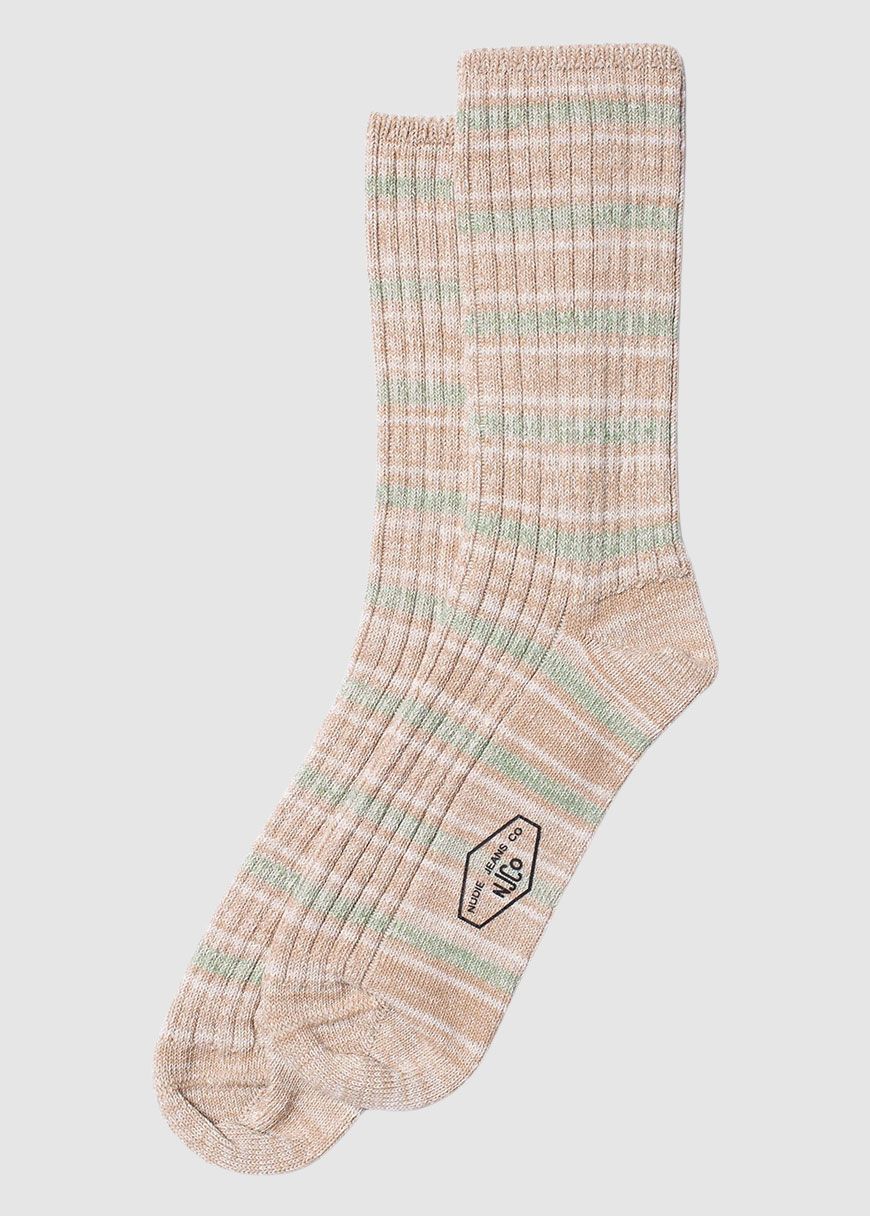 Chunky Sock Allover Stripe W Chunky Sock Allover Stripe W