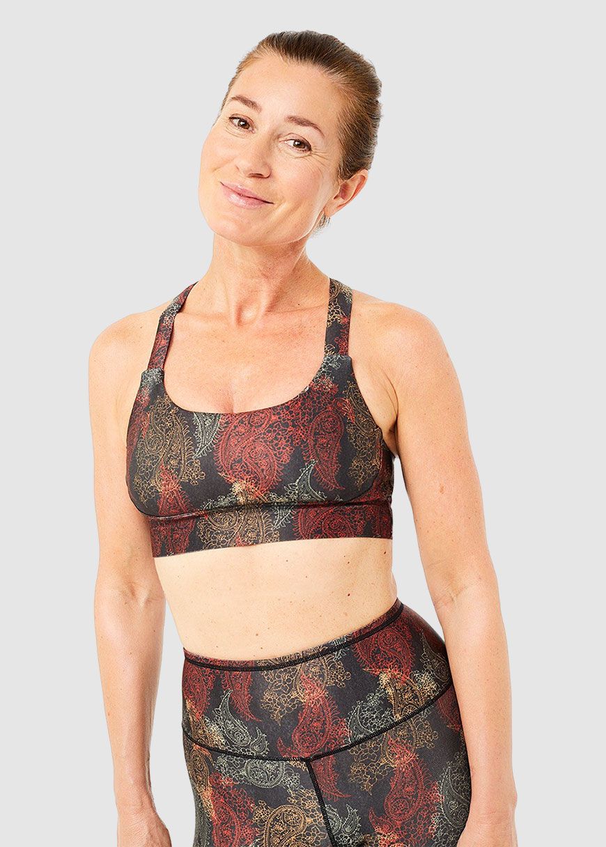 Printed Tencel Bra