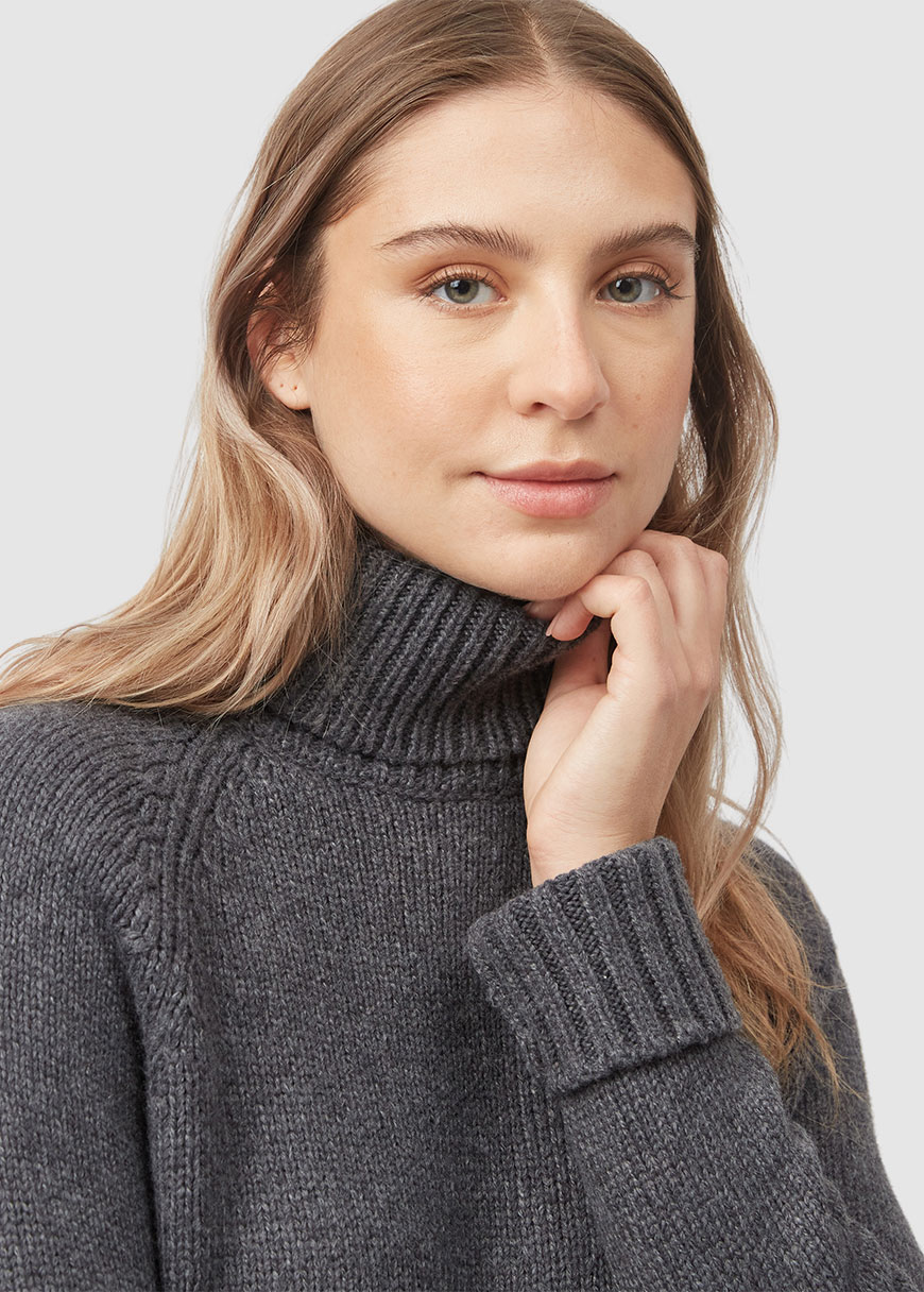 W Highline Wool Turtleneck Sweater