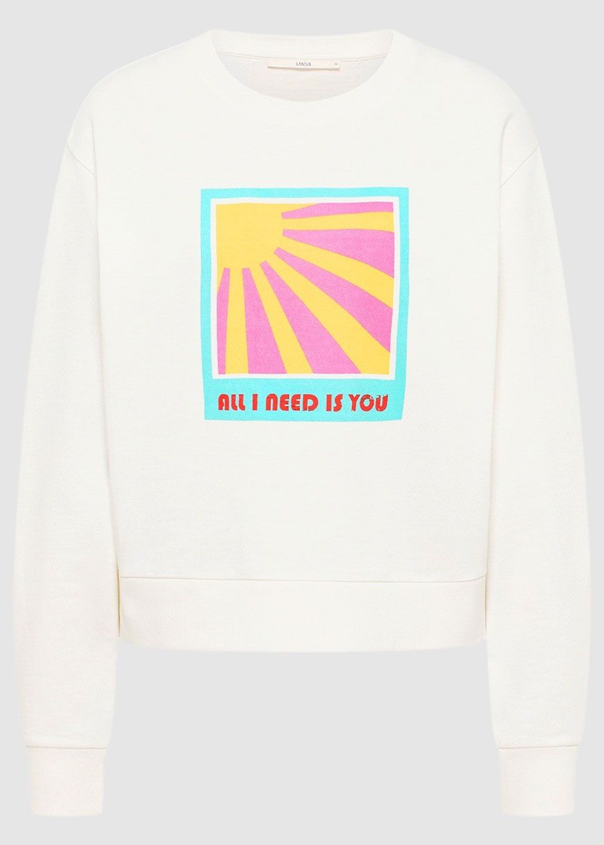 Statement Sweatshirt Sun Statement Sweatshirt Sun