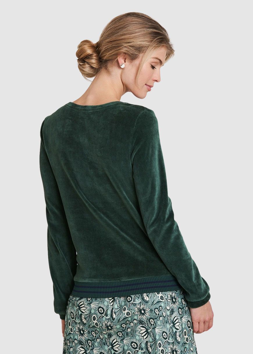 Taillierter Nicki-Pullover Taillierter Nicki-Pullover