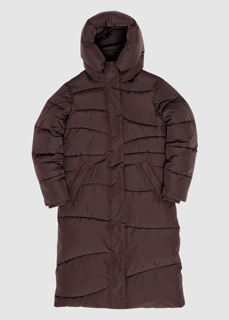 Waves Quilt Puffer Coat