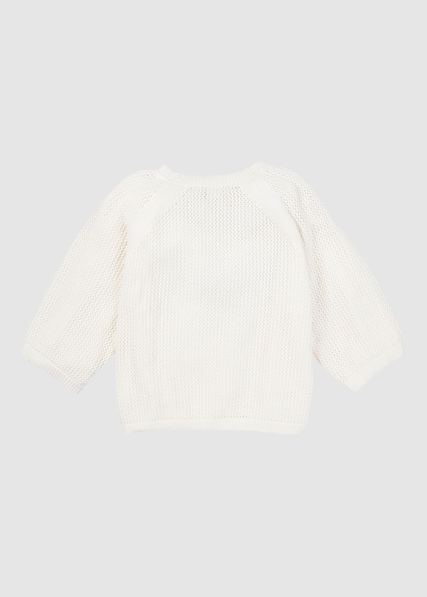 Ajour Strickpullover Kurzarm Ajour Strickpullover Kurzarm