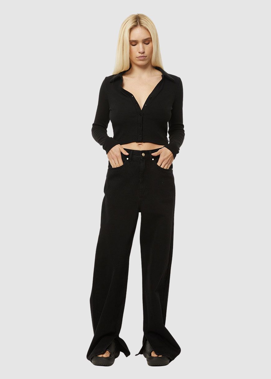 Eliza Hemp Rib Longsleeve Shirt Eliza Hemp Rib Longsleeve Shirt