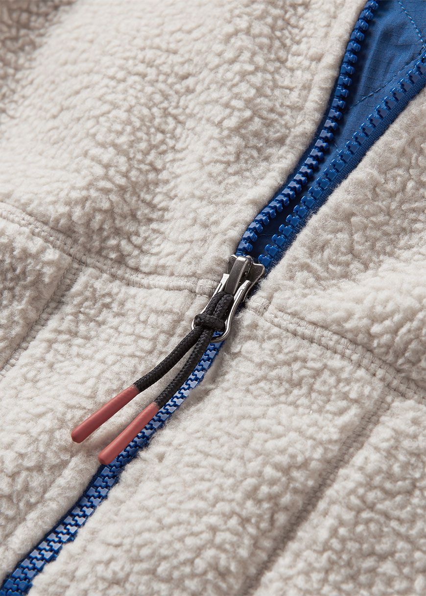 Fairbanks Full Zip Recycled Sherpa Fleece
