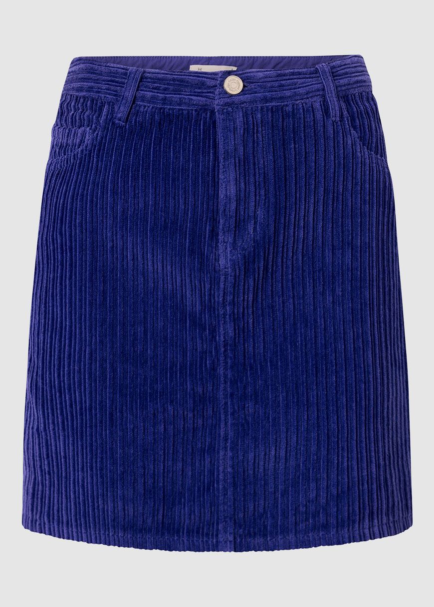 Irregular Corduroy Skirt