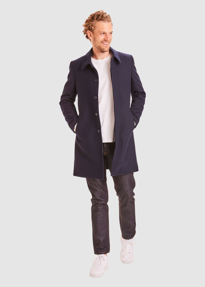 Knowledge cotton apparel wool coat sales