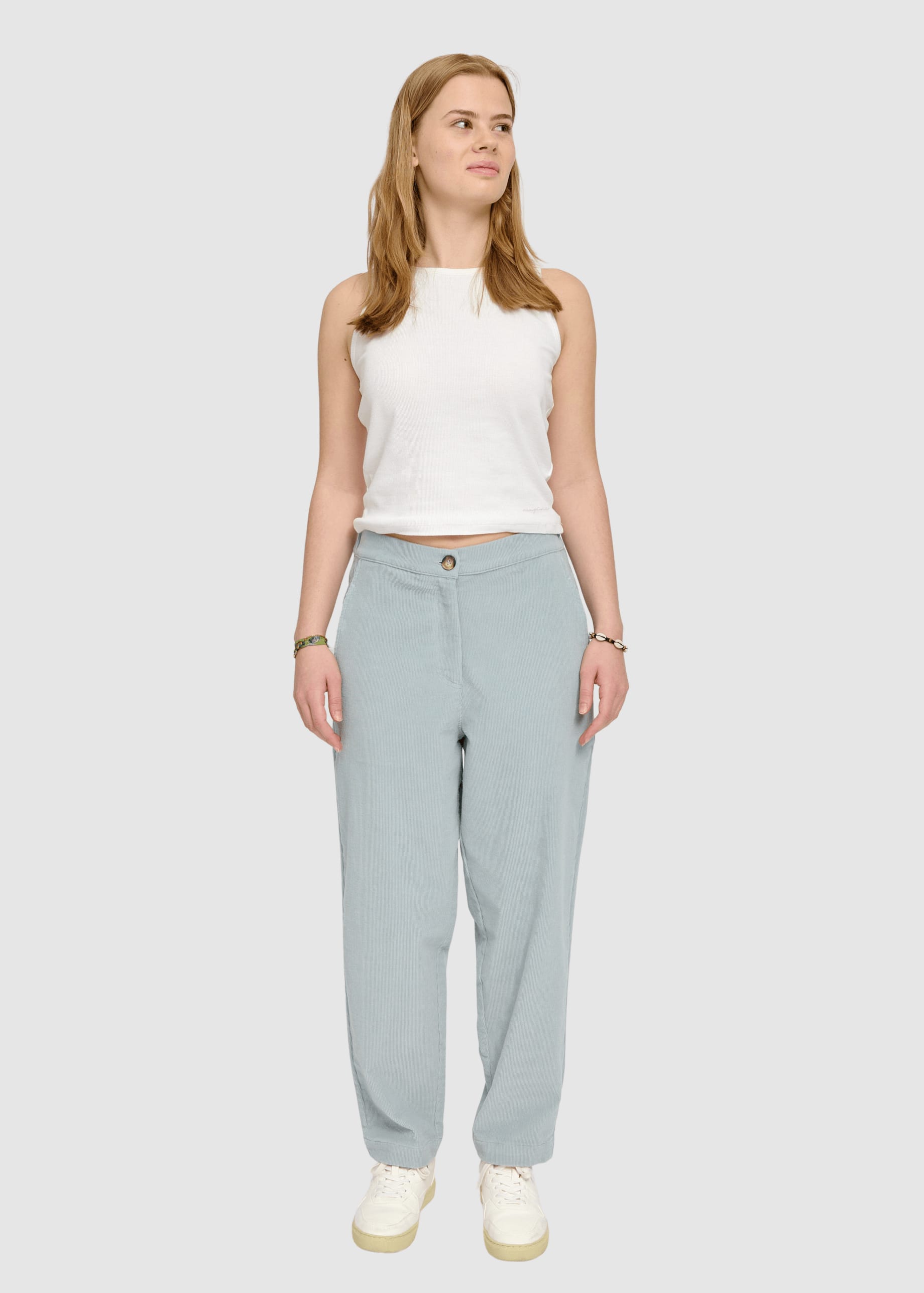 Corduroy Pants Pearl Blue Corduroy Pants Pearl Blue