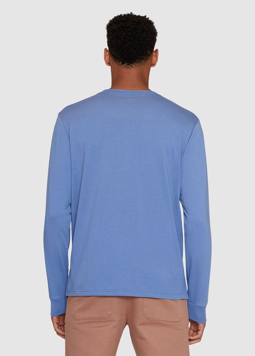 Regular Long Sleeve Recycled Cotton O-Neck Tee Regular Long Sleeve Recycled Cotton O-Neck Tee
