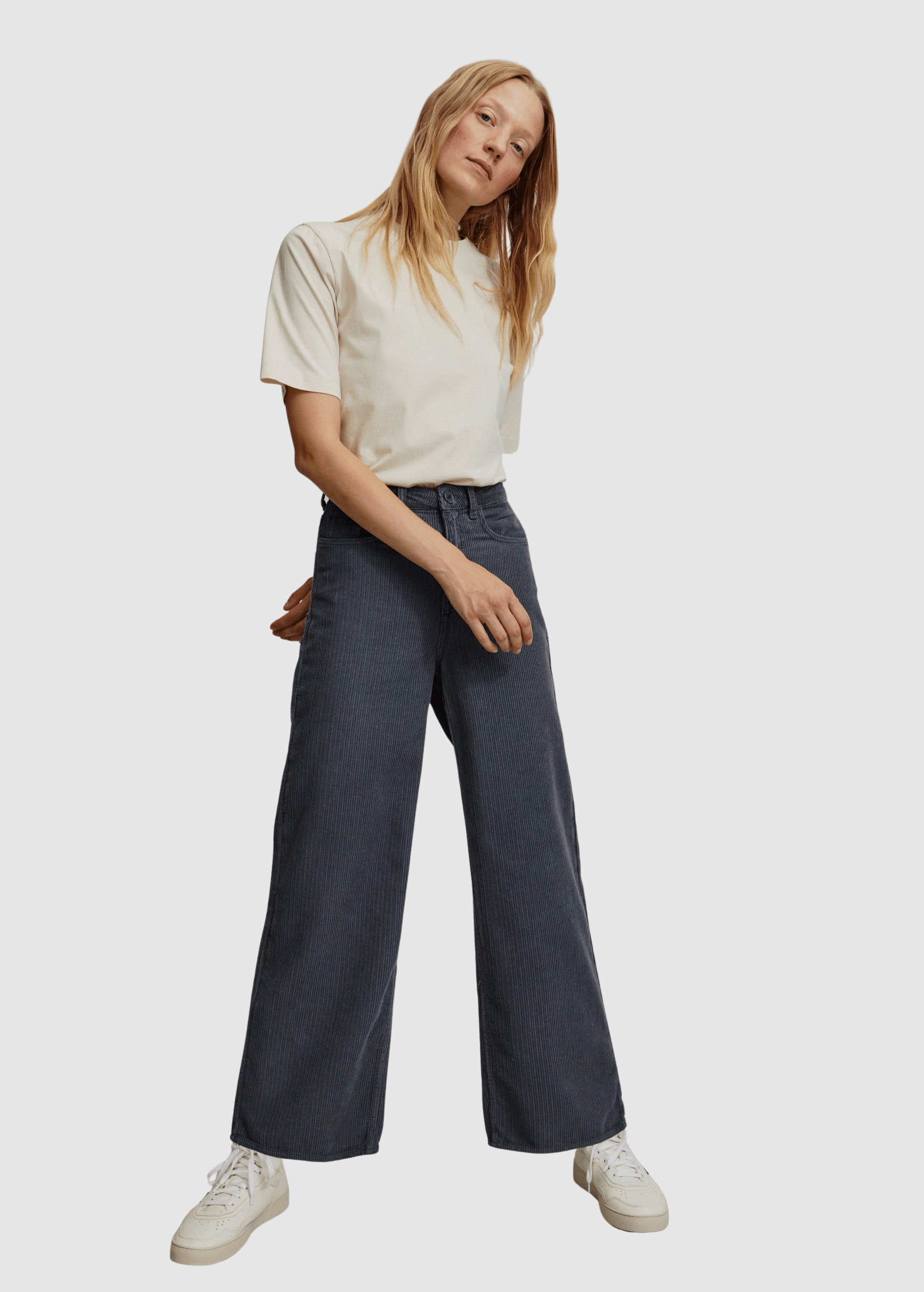 Erica Corduroy Denim Blue