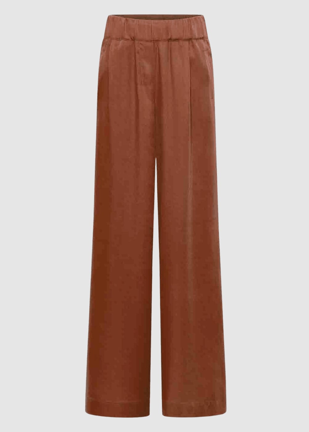 Hose Mit Weitem Bein Dark Mocca Hose Mit Weitem Bein Dark Mocca