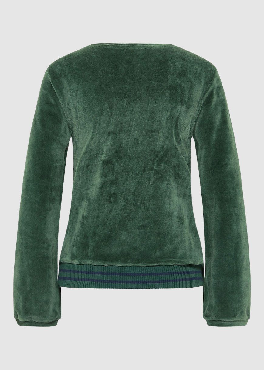 Taillierter Nicki-Pullover Taillierter Nicki-Pullover