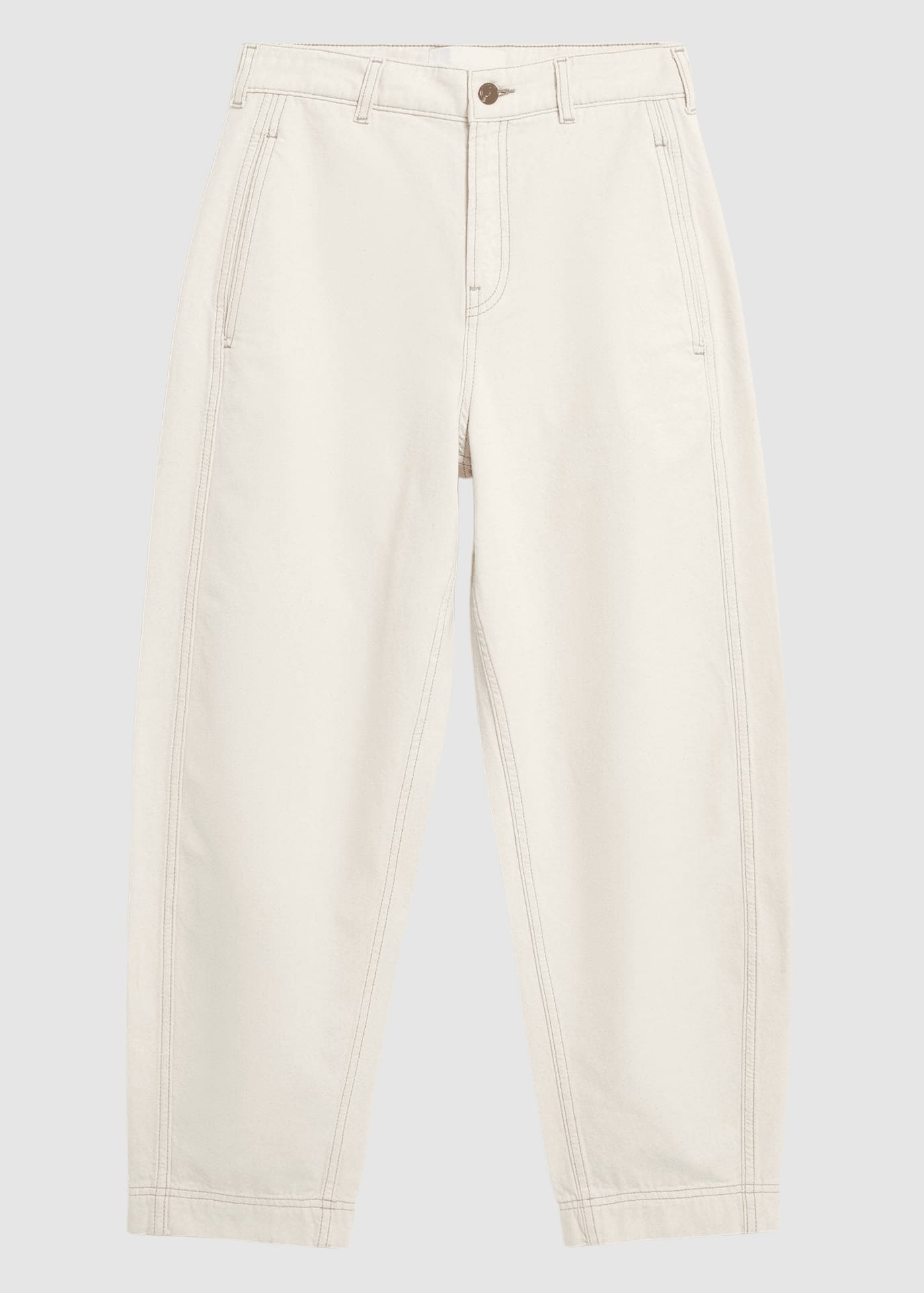Workwear Canvas Barrel Pant Undyed Workwear Canvas Barrel Pant Undyed